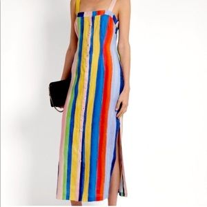Mara Hoffman Stripe Midi Dress